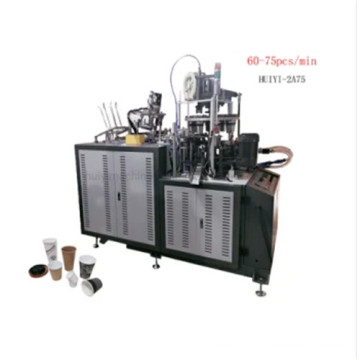 Online 2-12oz Hot Coffee Paper Cup Forming Machine